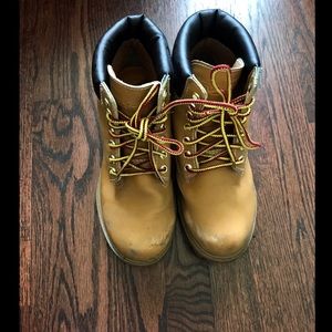 Tan boots